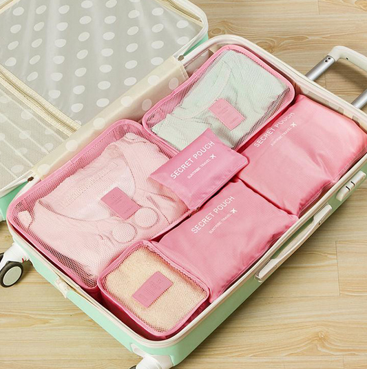 Vanntett nylon pakkepose for reise