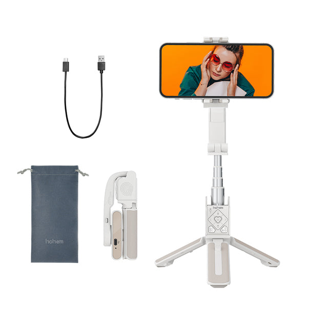 Hohem iSteady Q Smart Selfiestick & Tripod med AI-sporing