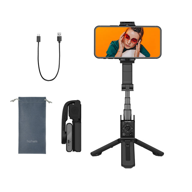 Hohem iSteady Q Smart Selfiestick & Tripod med AI-sporing