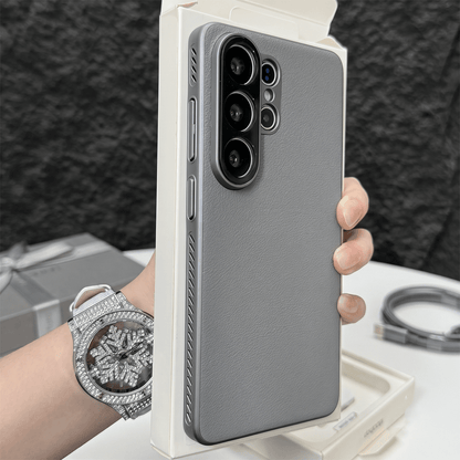 AEROVEIL Veganskinn-deksel for Samsung Galaxy S24/S25/S26 Ultra