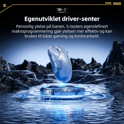 inphic IN-X SE trådløs spillmus (500mAh)