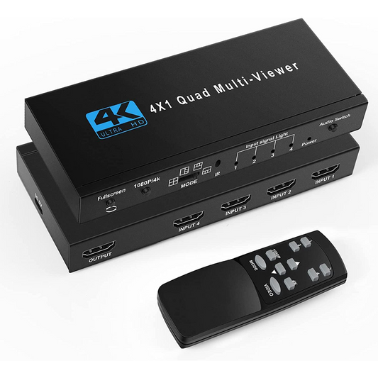 NEWCARE 6045 HDMI 4X1 Quad Multi-Viewer
