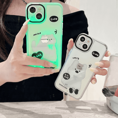 Glowing Cartoon Phone Case