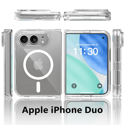 CLARIVUE-deksel til Apple iPhone Duo (MagSafe-kompatibel (Magnetisk) / Standard (Ikke-magnetisk))