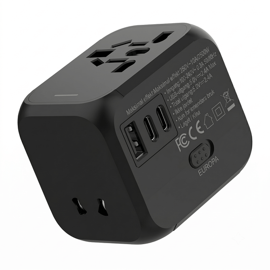 Adrinfly SA17-227H010 Universell Reiseadapter