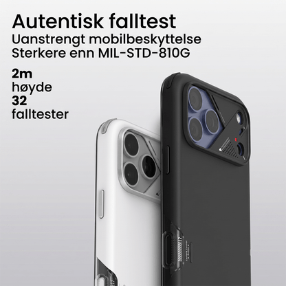 Aulumu A17 Støtsikkert Deksel til iPhone 17 Pro / Pro Max