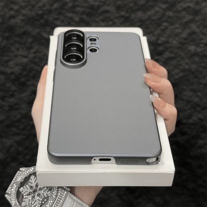 AEROVEIL Veganskinn-deksel for Samsung Galaxy S24/S25/S26 Ultra