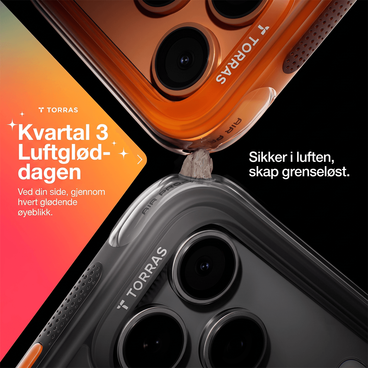 TORRAS Ostand Q3 Air MagSafe-deksel
