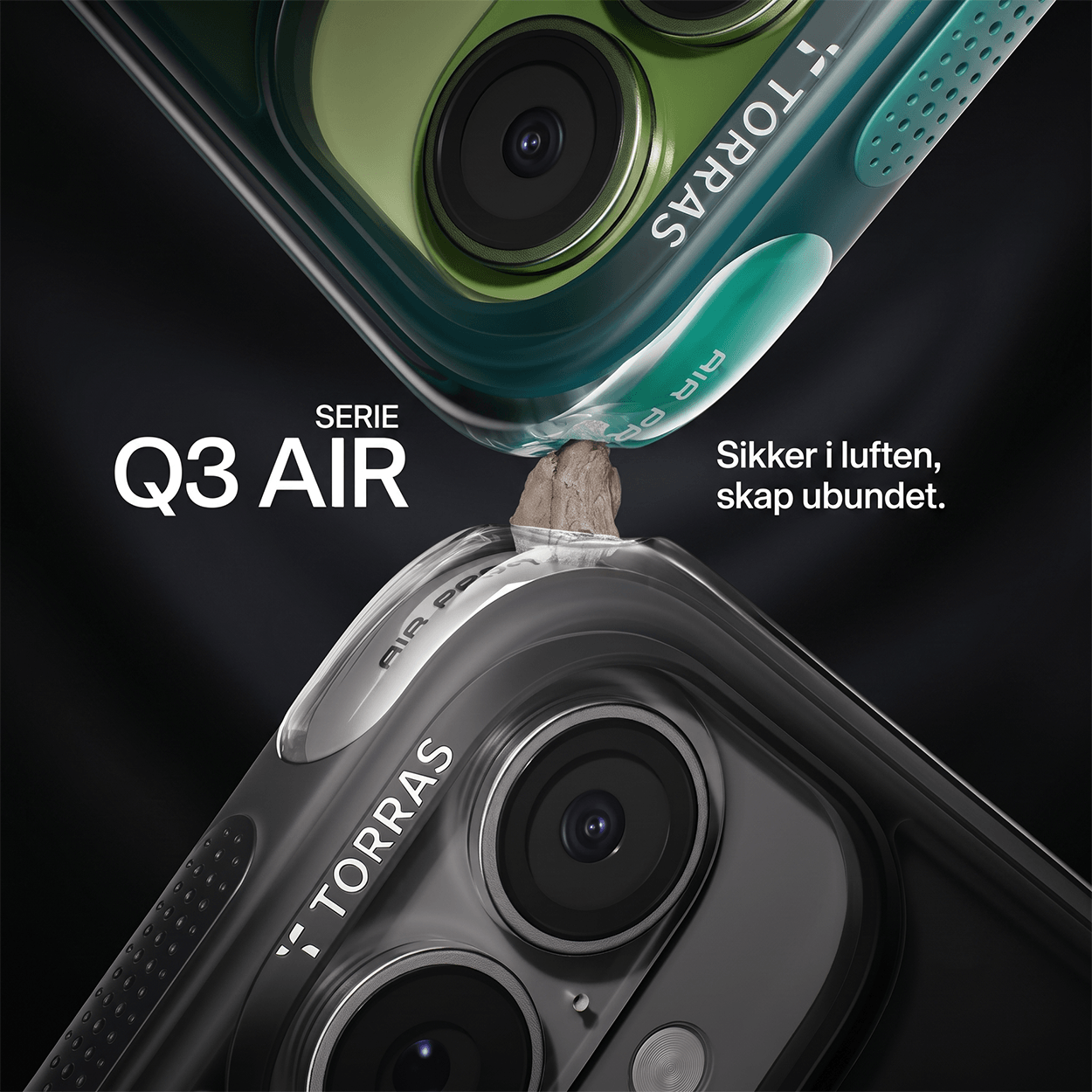 TORRAS Ostand Q3 Air MagSafe-deksel