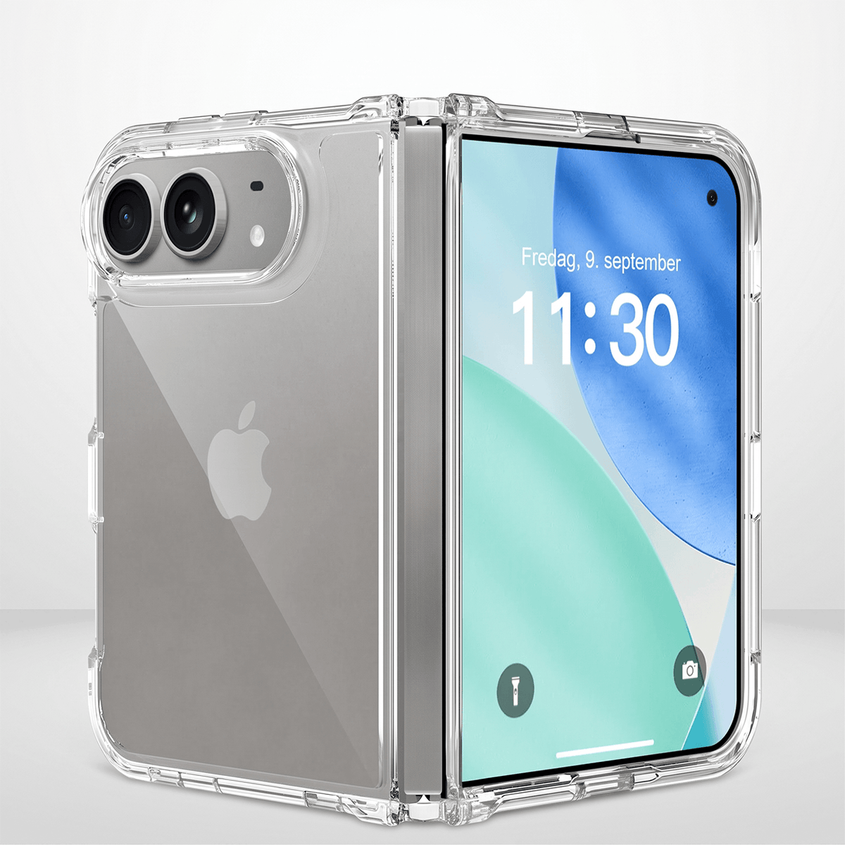 CLARIVUE-deksel til Apple iPhone Duo (MagSafe-kompatibel (Magnetisk) / Standard (Ikke-magnetisk))