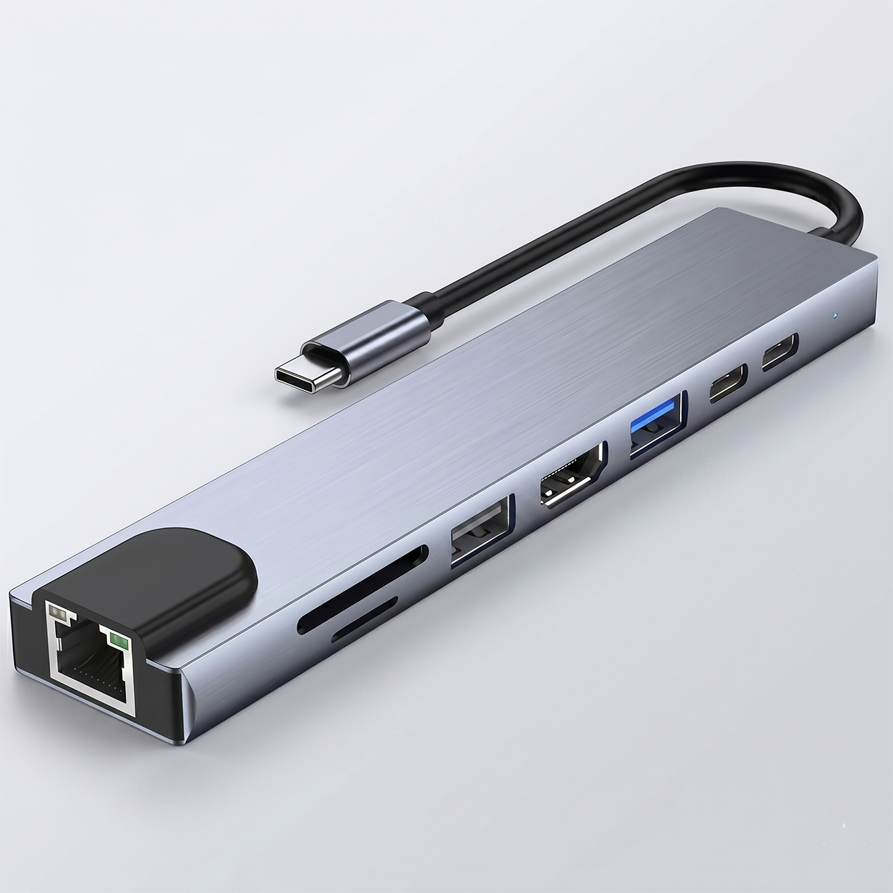 SZPACMATE 8-in-1 USB-C-hub