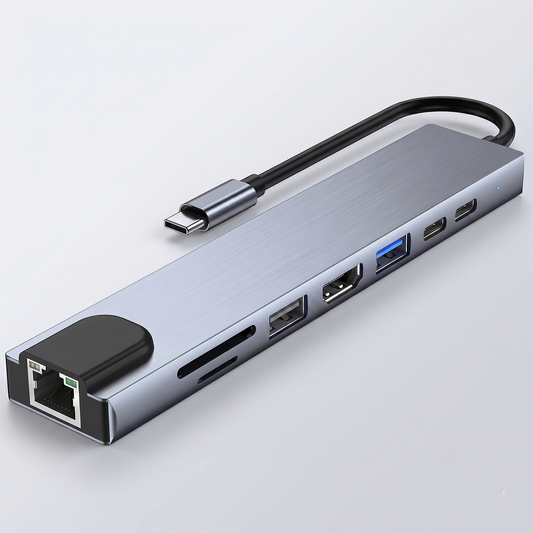 SZPACMATE 8-in-1 USB-C-hub