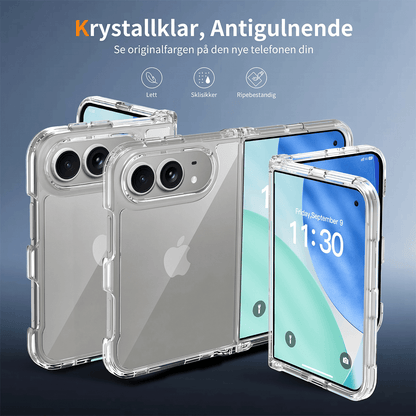 CLARIVUE-deksel til Apple iPhone Duo (MagSafe-kompatibel (Magnetisk) / Standard (Ikke-magnetisk))