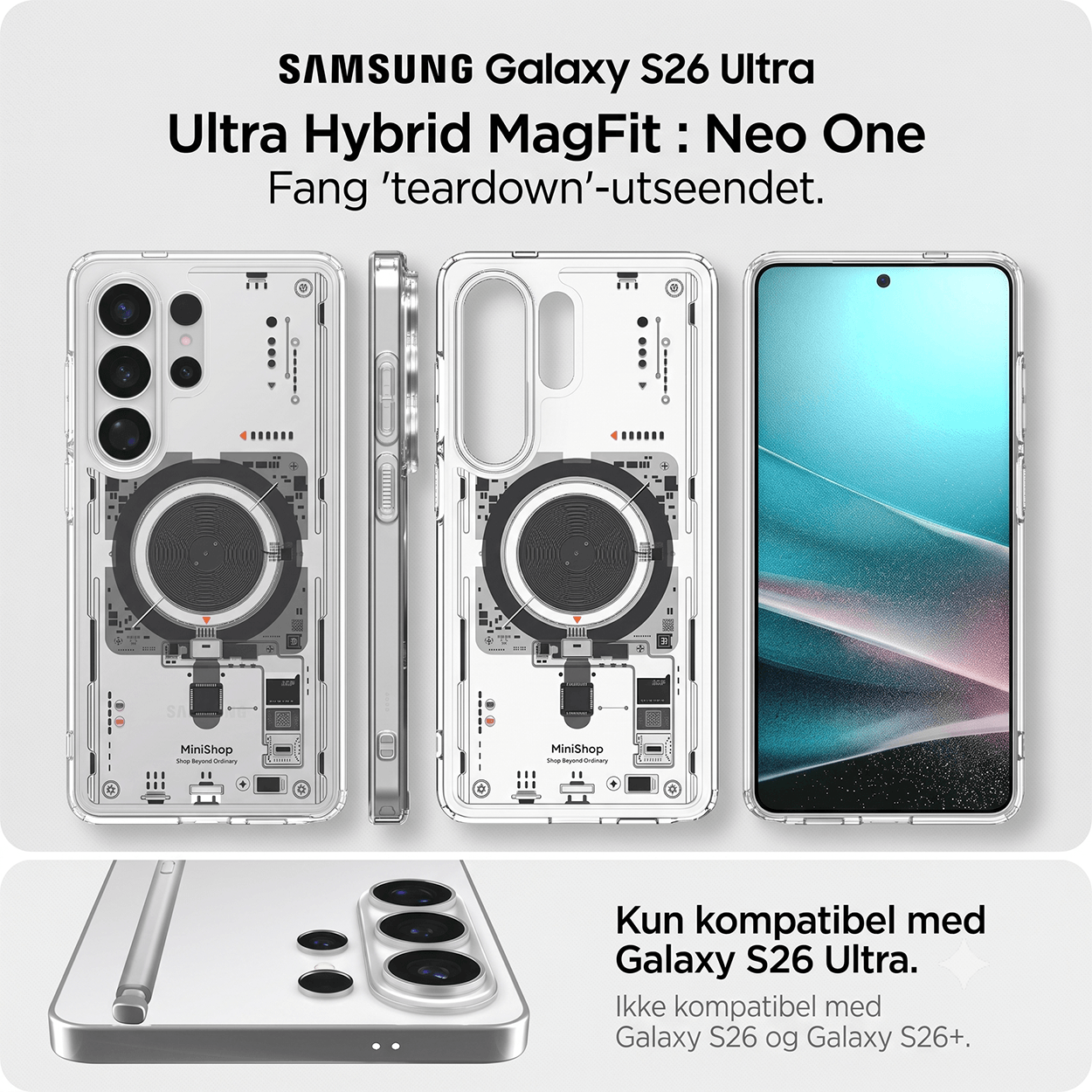 Spigen Ultra Hybrid MagFit Deksel
