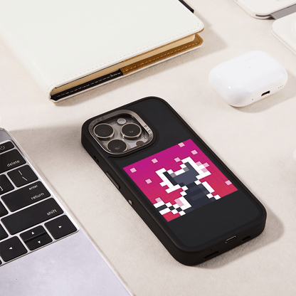PICDANCE Smart LED-skjermdeksel, iPhone 15 Pro, sort