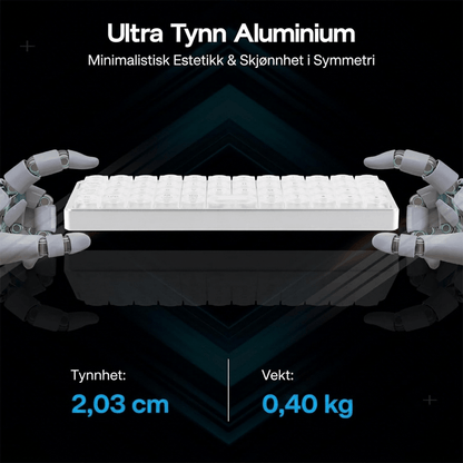 EPOMAKER Luma40 Lavprofil mekanisk tastatur