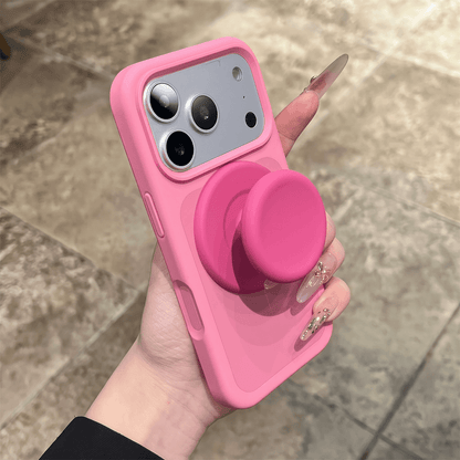 Mobildeksel i flytende silikon med magnetisk stativ