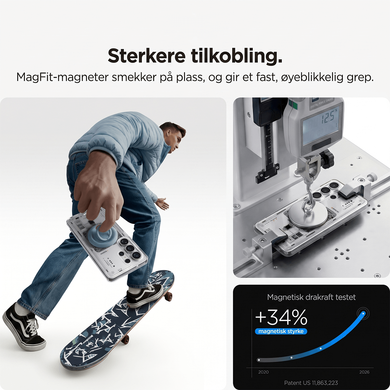 Spigen Ultra Hybrid MagFit Deksel