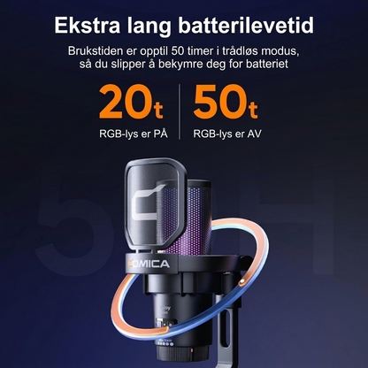 COMICA Ejoy Uni PRO(D) USB trådløst spillmikrofon