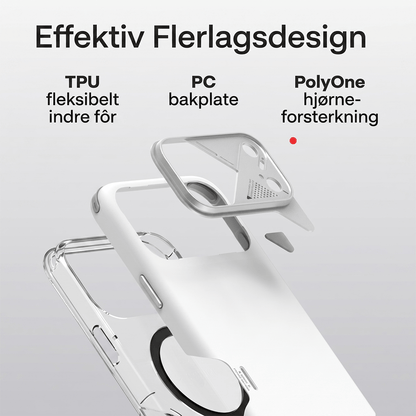 Aulumu A17 Støtsikkert Deksel til iPhone 17 Pro / Pro Max
