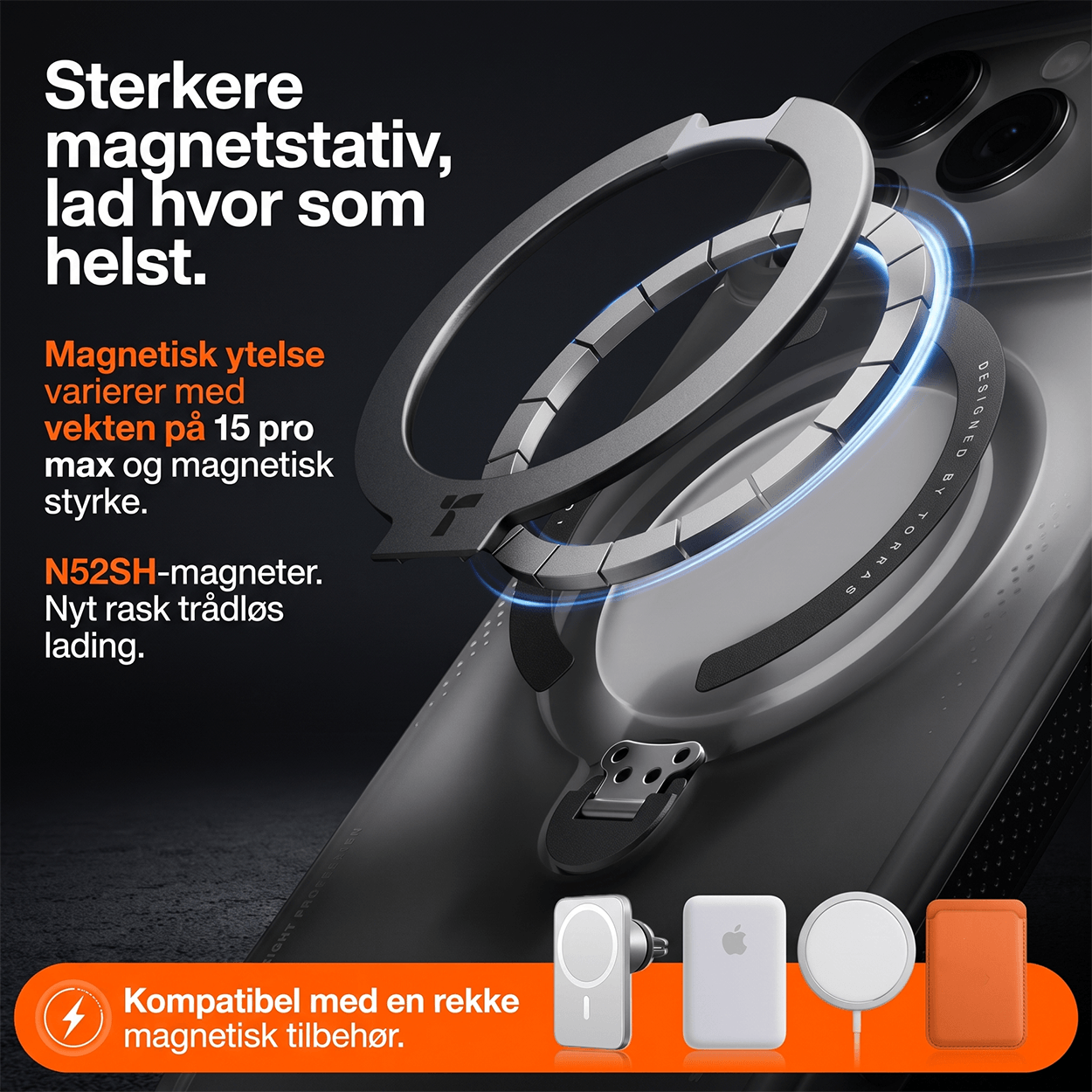 TORRAS Ostand Q3 Air MagSafe-deksel