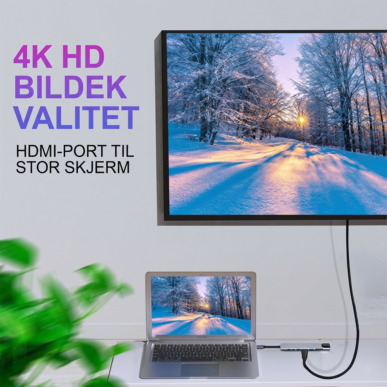 SZPACMATE 8-in-1 USB-C-hub