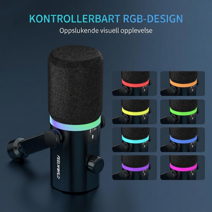 FEELWORLD PM1 XLR USB Dynamisk Mikrofon