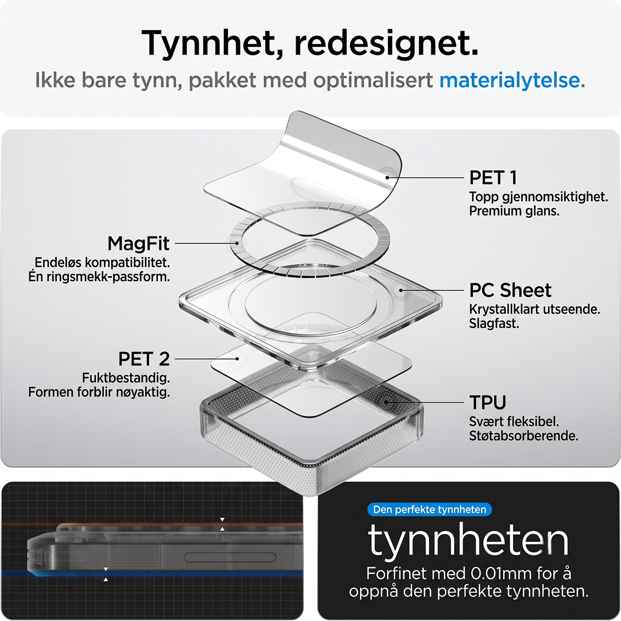 Spigen Ultra Hybrid MagFit Deksel