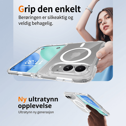 CLARIVUE-deksel til Apple iPhone Duo (MagSafe-kompatibel (Magnetisk) / Standard (Ikke-magnetisk))
