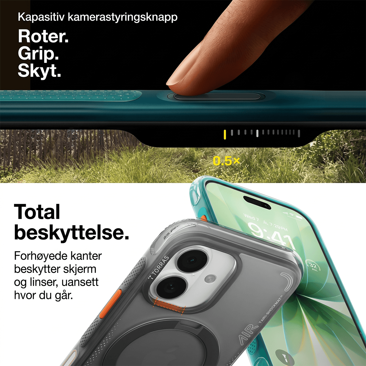 TORRAS Ostand Q3 Air MagSafe-deksel