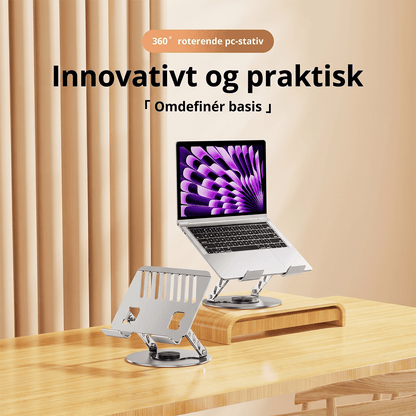 ROSLINY 360° Rotating Aluminum Alloy Laptopstativ