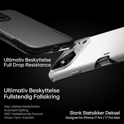 Aulumu A17 Støtsikkert Deksel til iPhone 17 Pro / Pro Max