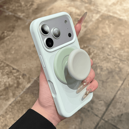 Mobildeksel i flytende silikon med magnetisk stativ