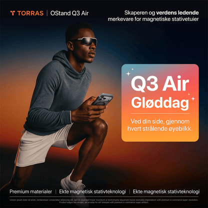 TORRAS Ostand Q3 Air MagSafe-deksel