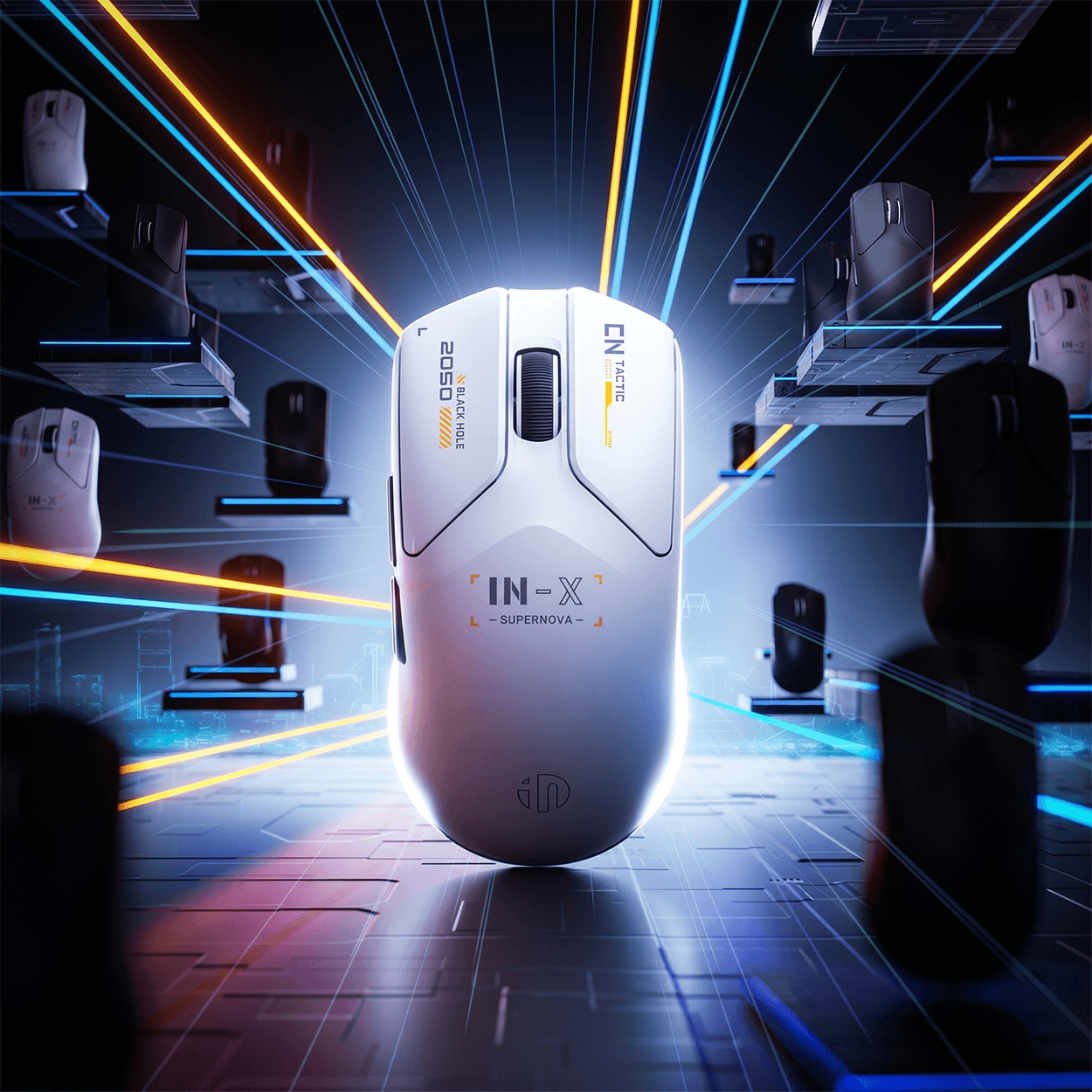 inphic IN-X SE trådløs spillmus (500mAh)