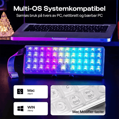 EPOMAKER Luma40 Lavprofil mekanisk tastatur