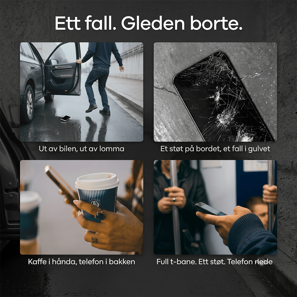 Aulumu A17 Støtsikkert Deksel til iPhone 17 Pro / Pro Max