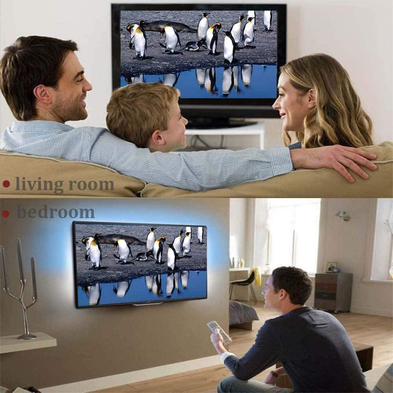FDBV 4K UHD HDMI Splitter 1 inn 2 ut