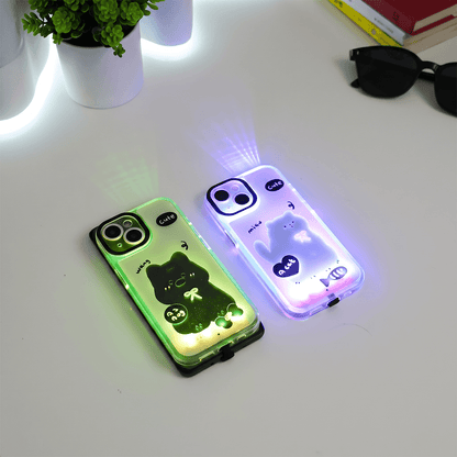 Glowing Cartoon Phone Case