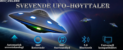 BEIOZGLONG UFO Magnetisk Leviterende Bluetooth-høyttaler