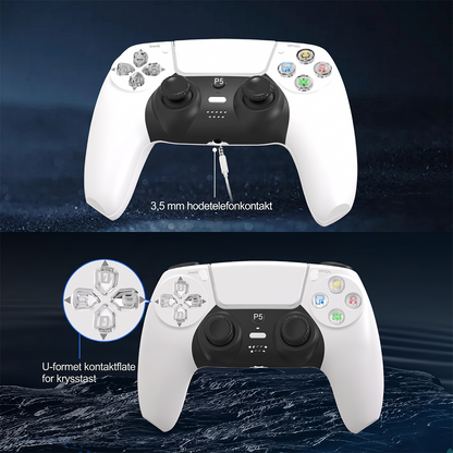 P49 Trådløs Spillkontroller for PS4