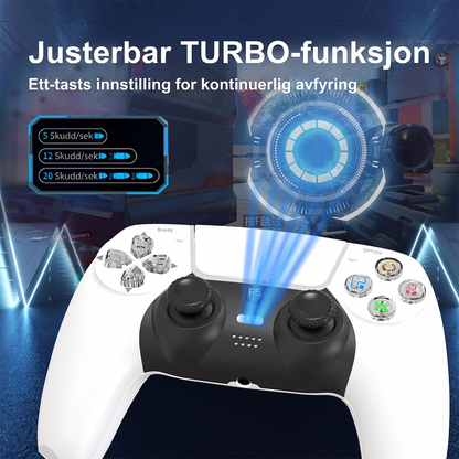 P49 Trådløs Spillkontroller for PS4