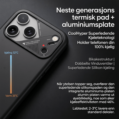 Aulumu A17 Støtsikkert Deksel til iPhone 17 Pro / Pro Max