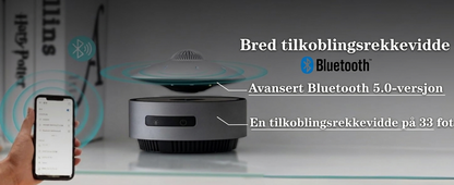 BEIOZGLONG UFO Magnetisk Leviterende Bluetooth-høyttaler