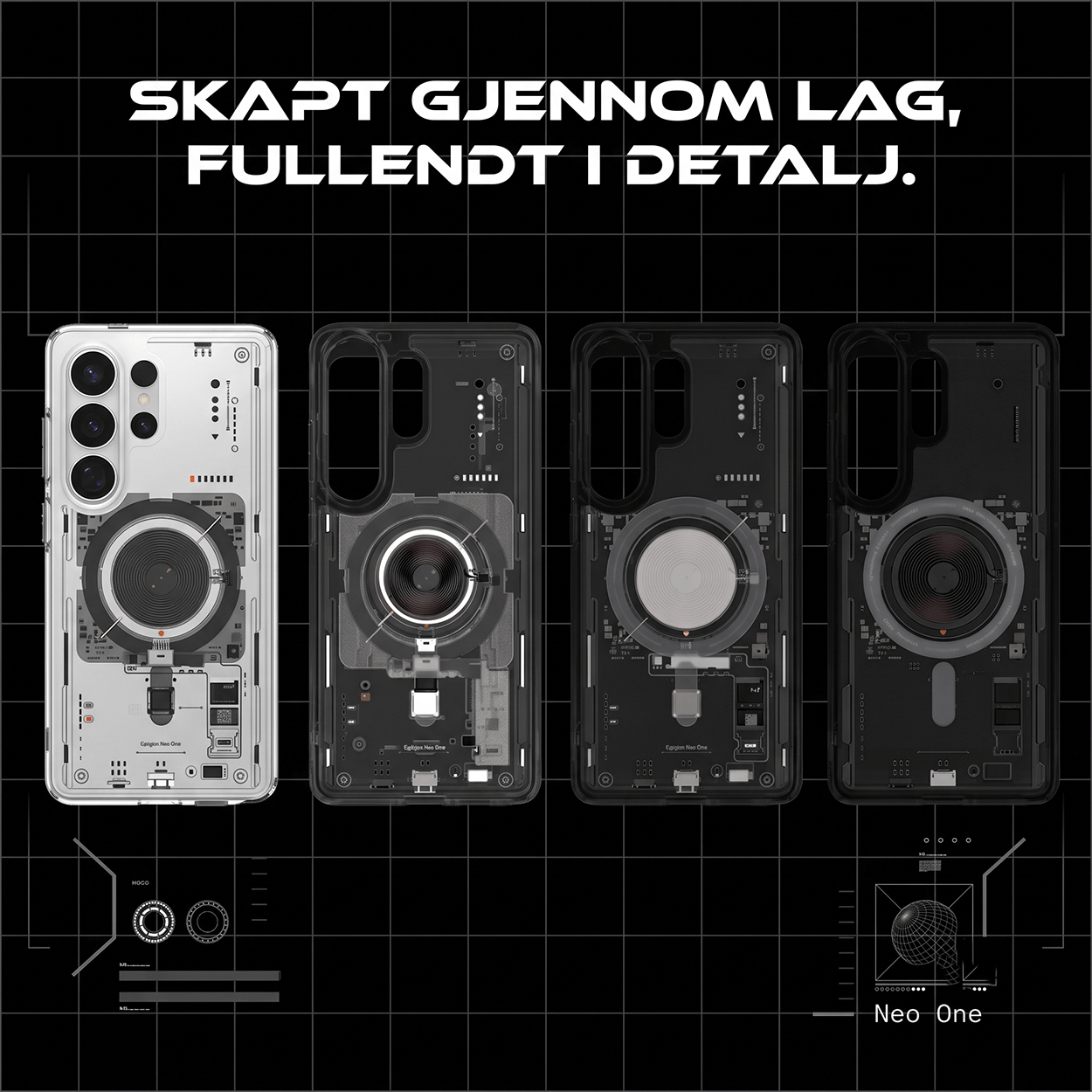 Spigen Ultra Hybrid MagFit Deksel