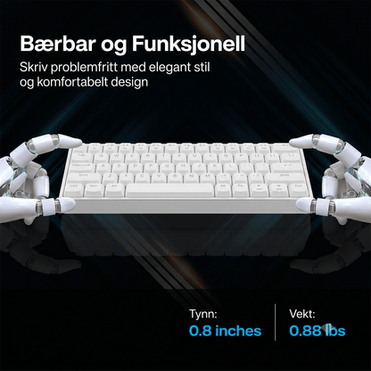 EPOMAKER Luma40 Lavprofil mekanisk tastatur