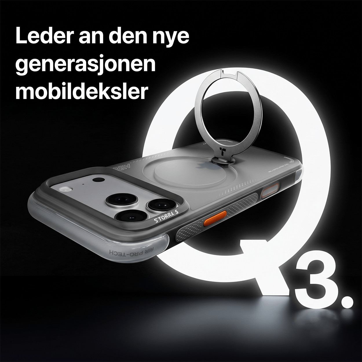 TORRAS Ostand Q3 Air MagSafe-deksel