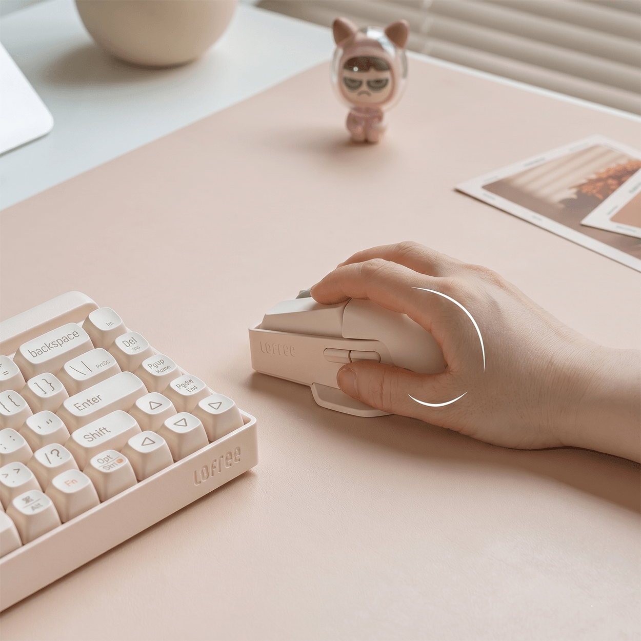 LOFREE Touch PBT trådløs mus