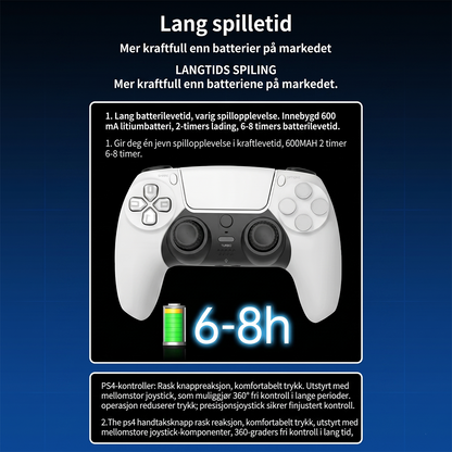 P49 Trådløs Spillkontroller for PS4