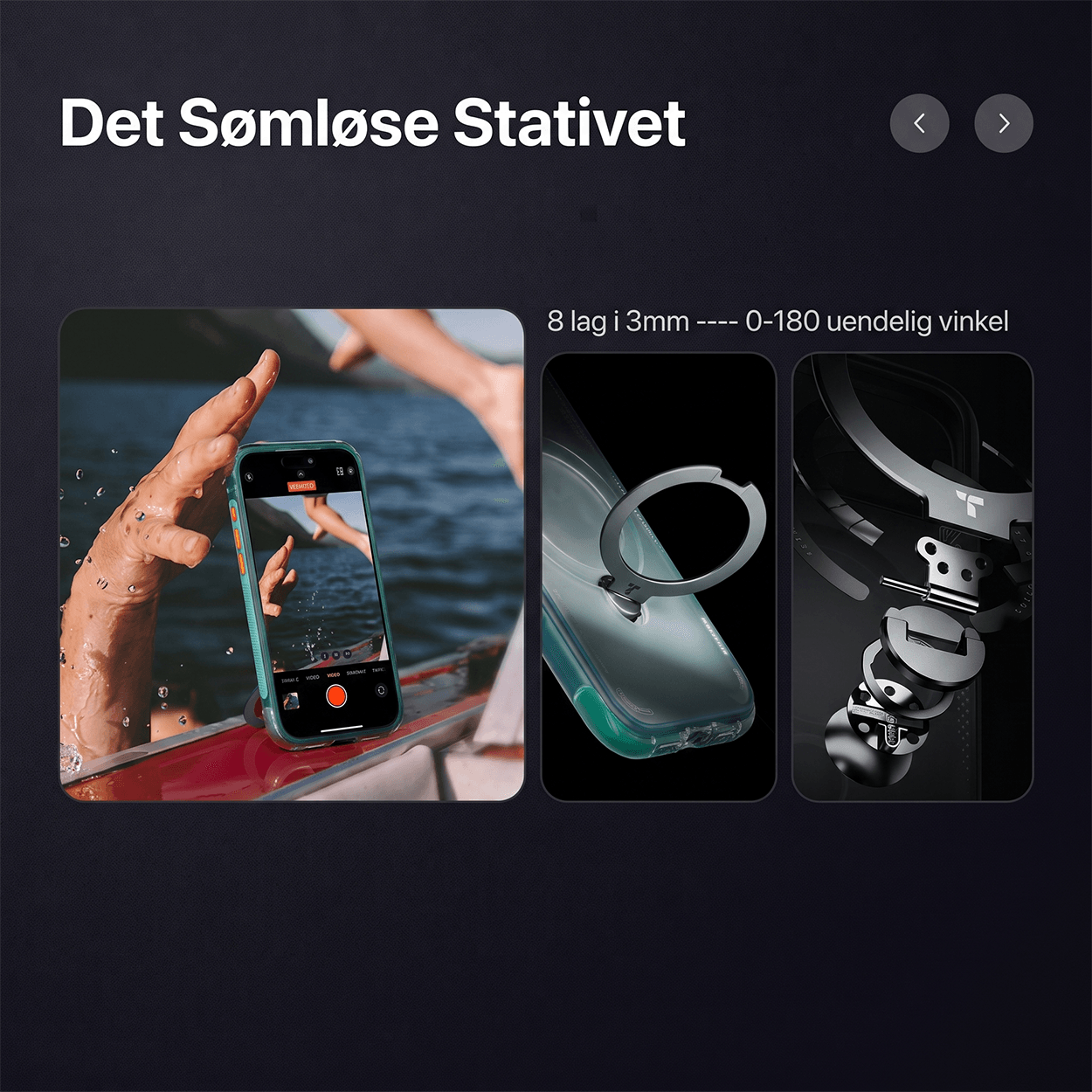 TORRAS Ostand Q3 Air MagSafe-deksel